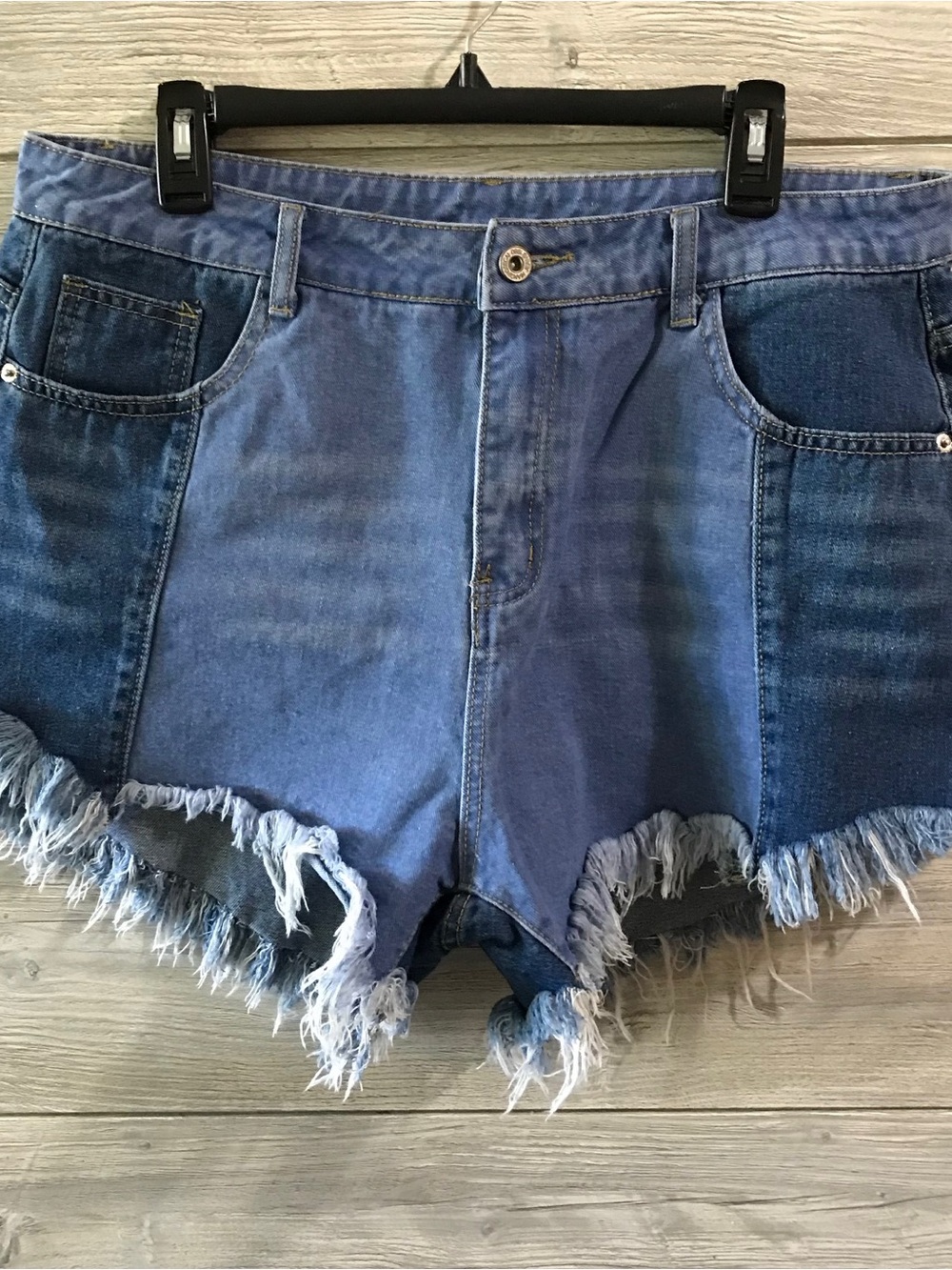 Women’s SHEIN Twi Tone Denim Shorts